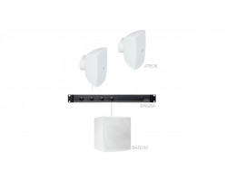 Акустическая система AUDAC ATEO6х2BAS настенные динамики + сабвуфер 345Вт